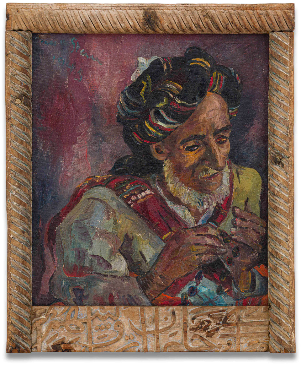 Highly Important Zanzibar Portrait By Irma Stern Of Praying Man Poised To Go Under The Hammer At Strauss & Co
