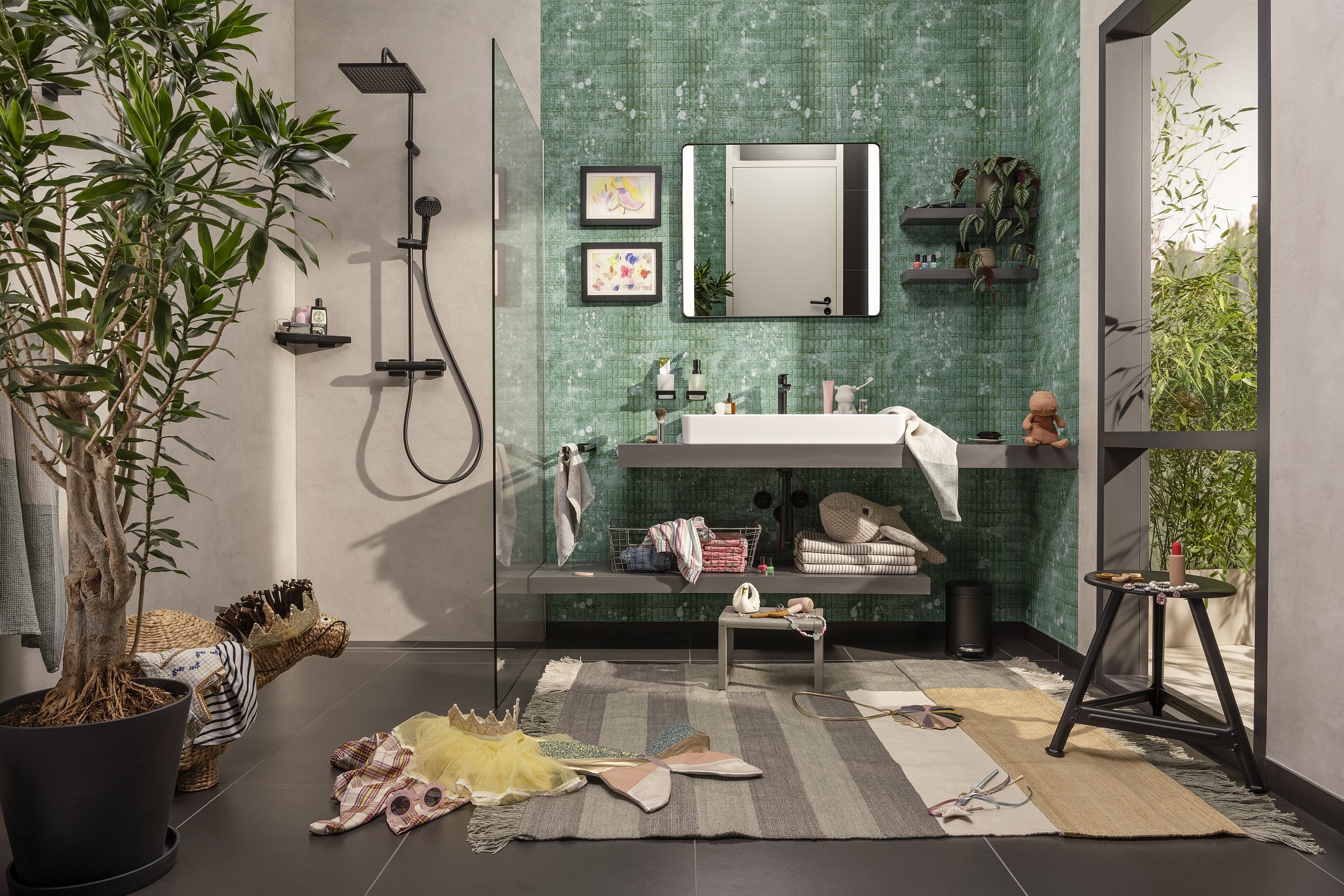 Designing Bathrooms in the Smallest of Spaces with hansgrohe Small Rooms, Big Dreams