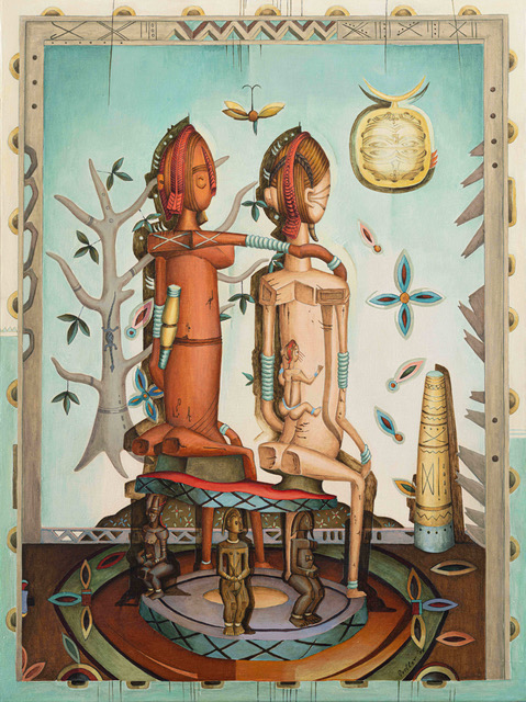 #alexis Preller - Adam and Eve