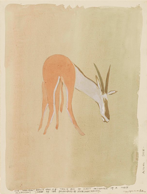 #walter Battiss; Wartrail, Barkly East C.p.