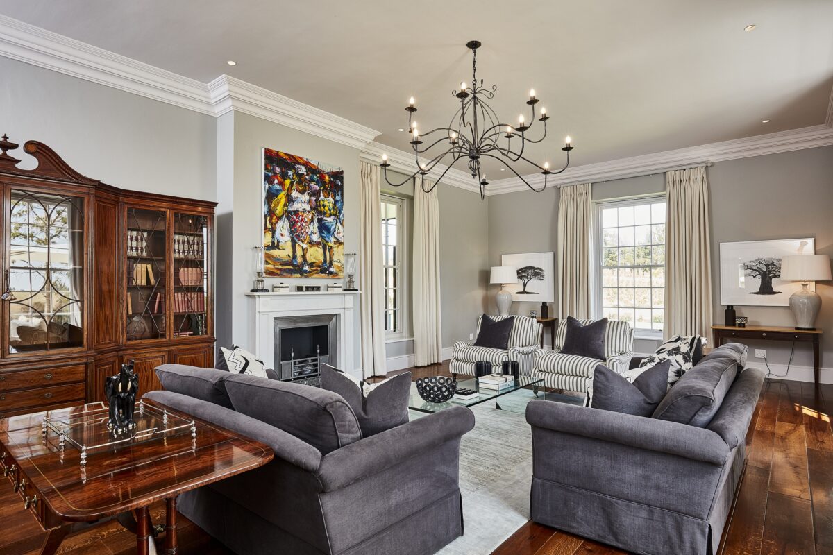 #brookdale Estate - the Manor Living Room