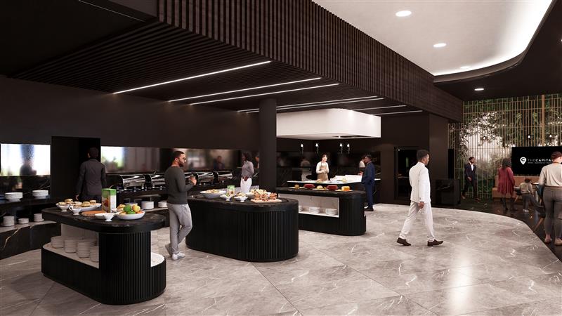 #the Capital Boardwalk Lobby