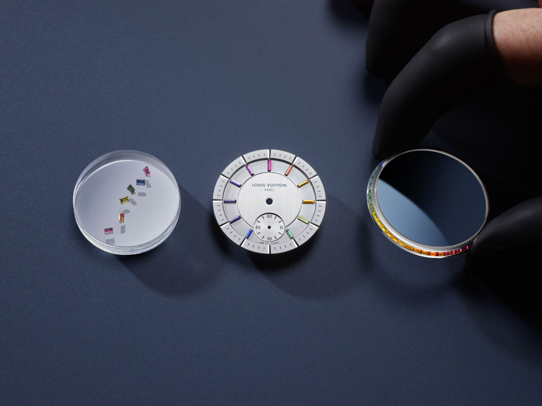 #highend_rainbow_session_5130767 Louis Vuitton Tambour High-end Shines in Two Exquisite New Gem-set Expressions.