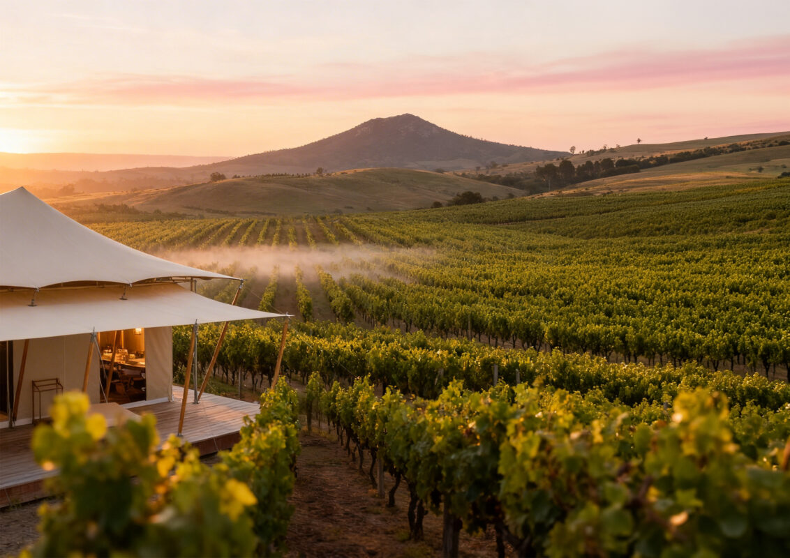 from Vine to Stay  bushtec Brings Luxury Tented Hospitality to the Cape Winelands   African Luxury