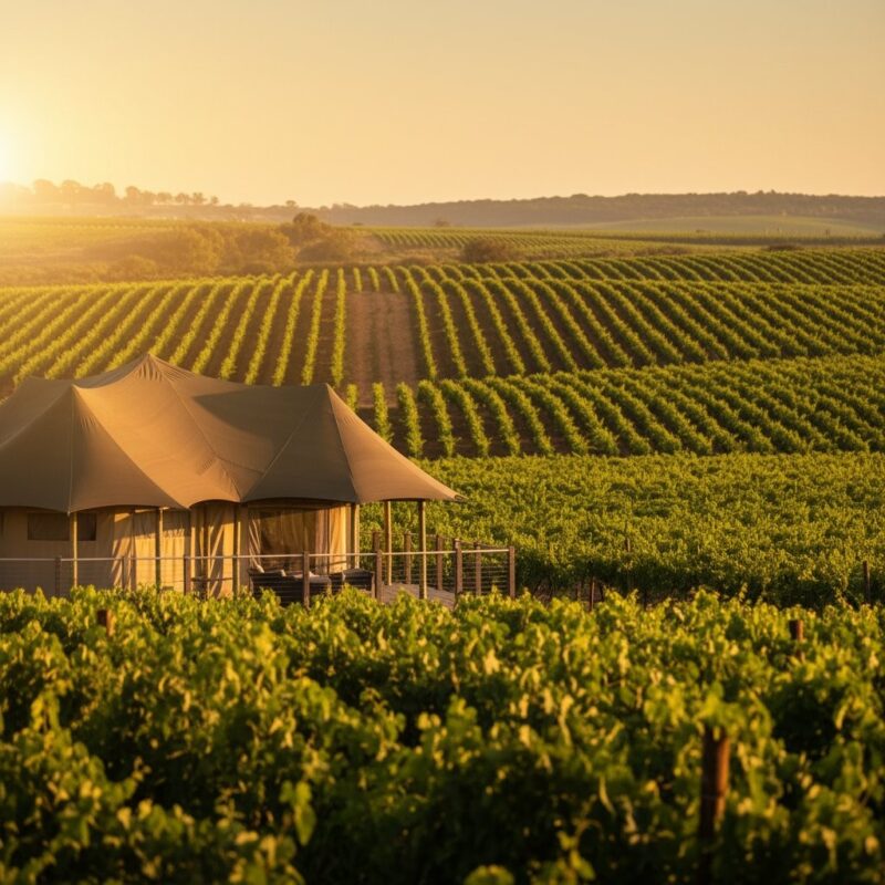 from Vine to Stay  bushtec Brings Luxury Tented Hospitality to the Cape Vinelands